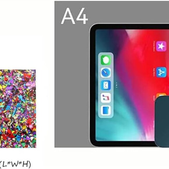 Women Sequin Acrylic Clutch Bag Crossbody Evening Party Purse - Picture 5 of 5